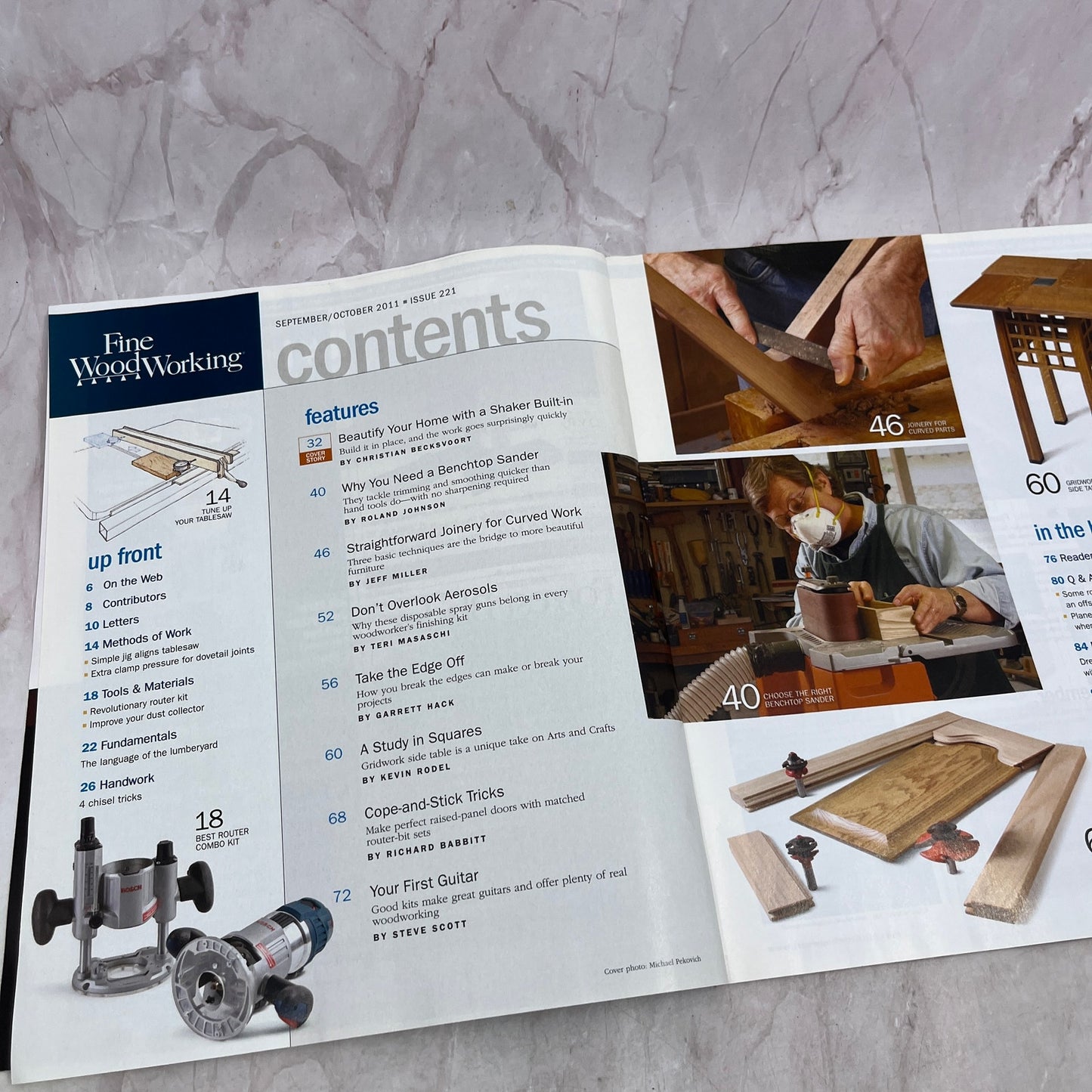 Shaker Built-In - Oct 2011 No. 221 - Taunton's Fine Woodworking Magazine M36