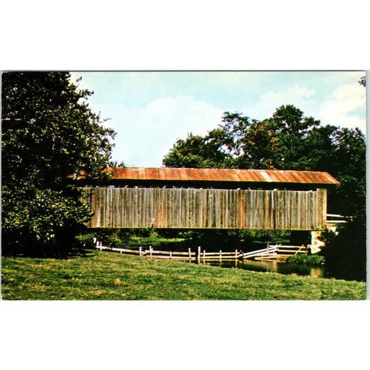 Greene County Ohio 18 Vintage Covered Bridge Postcard PC16
