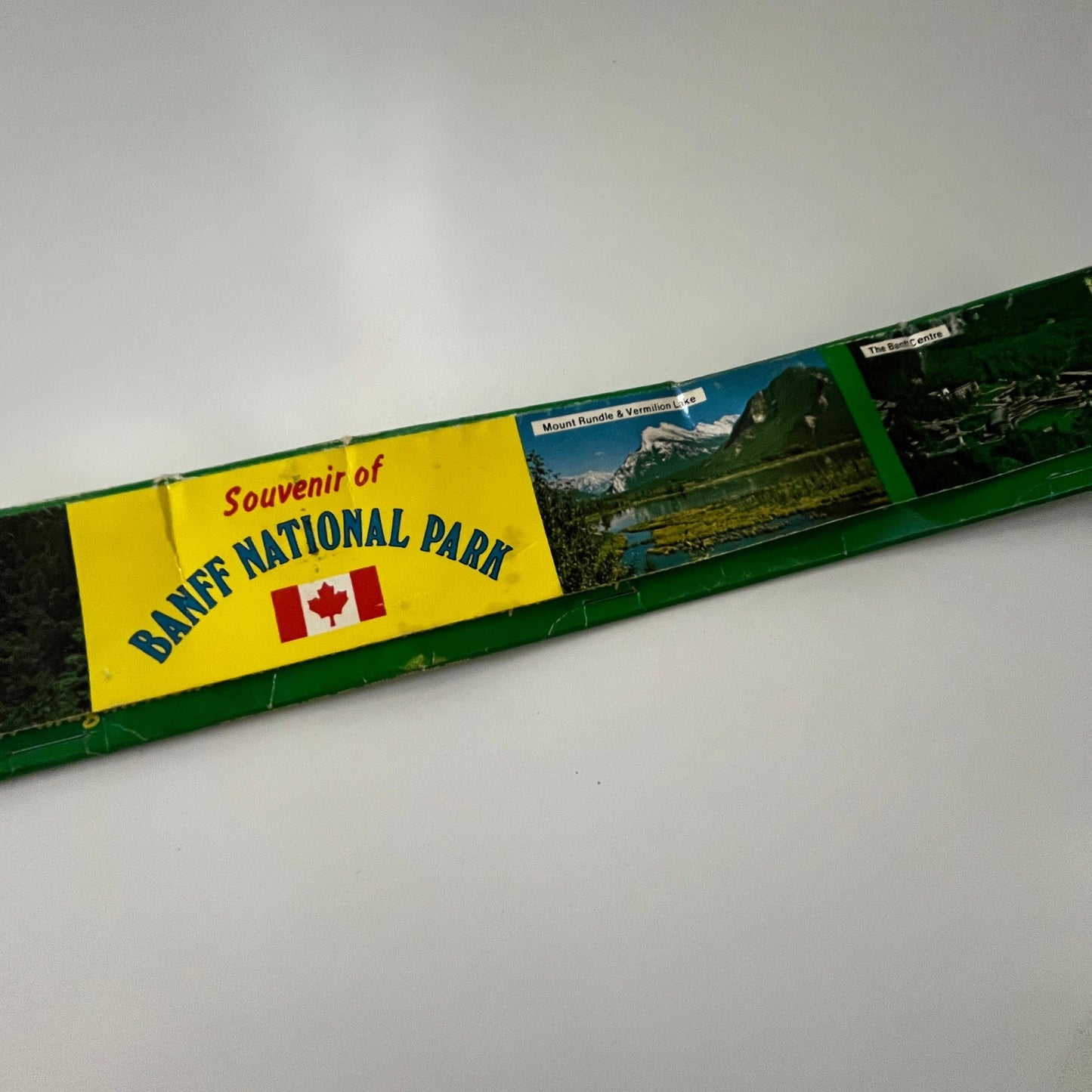 Banff National Park Alberta Canada Super-Long 15" Souvenir Vintage Matchbook TB7