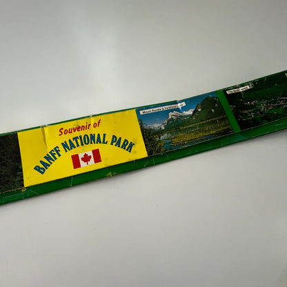 Banff National Park Alberta Canada Super-Long 15" Souvenir Vintage Matchbook TB7