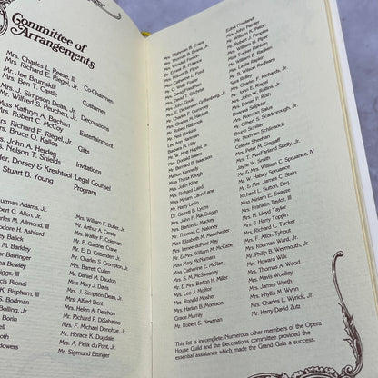 1978 Grand Opera House Wilmington DE Program Myron Romanul Arthur Fiedler J5-EL