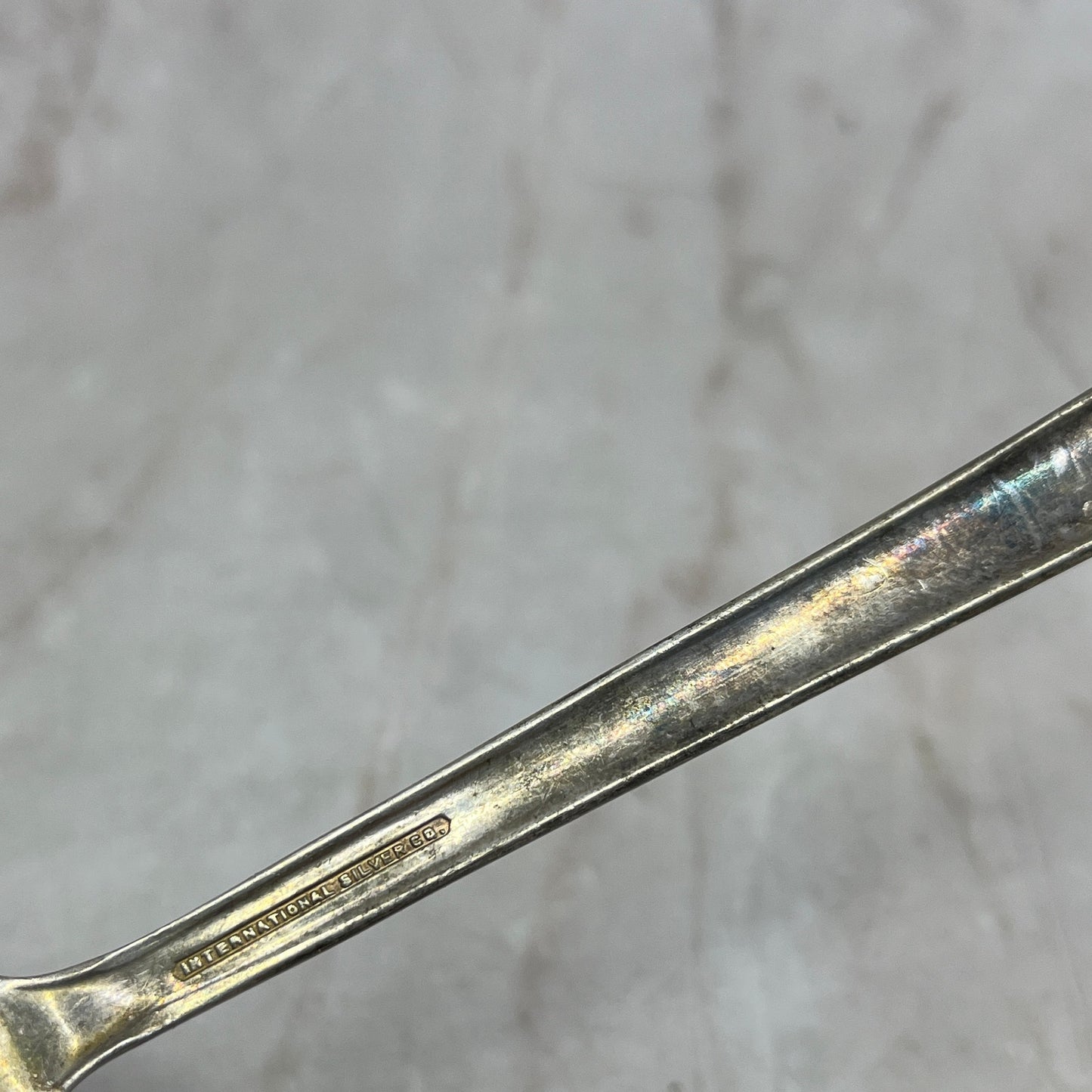 Vintage TWA Airlines Spoon Silver Plate 5 1/2" International Silver Co. TK3