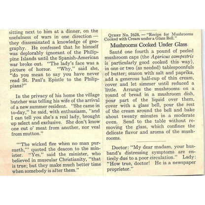 White House Coffee Antique Newspaper Ad Uncle Sam National Menu 4x5 V19