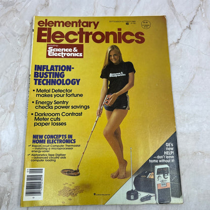1980 Oct - Elementary Electronics Magazine Metal Detector Treasure Hunting M18