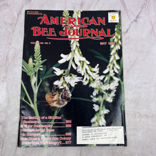 1999 May - American Bee Journal Magazine - Bees Beekeeping Honey M37