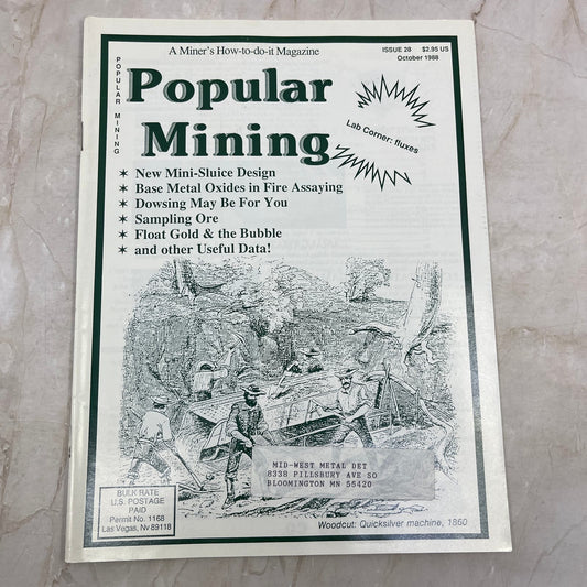 1988 Oct - Popular Mining Magazine - Treasure Hunting Gold Prospecting M19