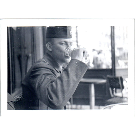 US Soldier Schmile Postwar Germany c1954 Army Photo AF1-AP7