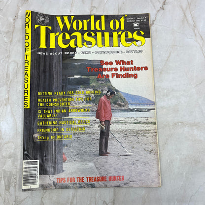 1982 Aug - ICD World of Treasures Magazine - Treasure Hunting Gold Rocks M16