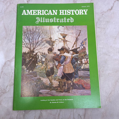 1979 Jan - American History Illustrated Magazine - Landing of Swedes & Finns M21