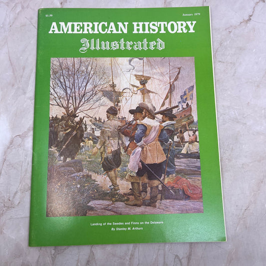 1979 Jan - American History Illustrated Magazine - Landing of Swedes & Finns M21