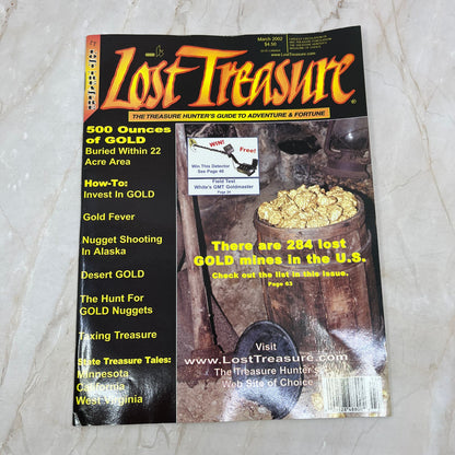 2002 March - Lost Treasure Magazine - Treasure Hunting Gold Prospecting M14