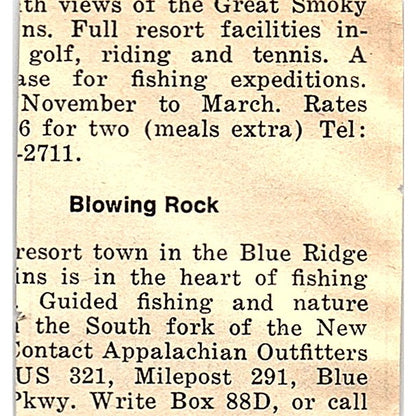 Bob Ahlin's Canoes North Armstrong Ontario 1977 Ad AF6-M3