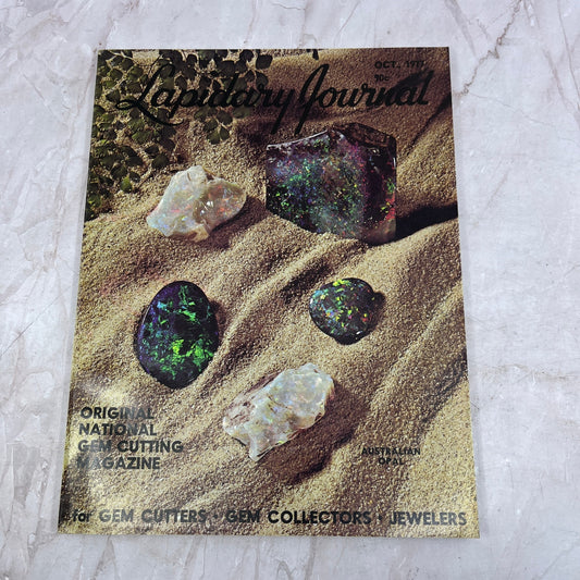 Australian Opal - Lapidary Journal Magazine - Oct 1977 M22