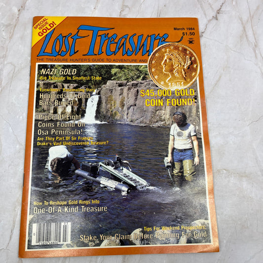 1984 March - Lost Treasure Magazine - Treasure Hunting Gold Prospecting M15