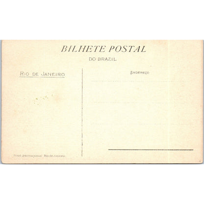 1950s Rio De Janeiro Brazil Hotel Internacional Vintage Original Postcard PD4