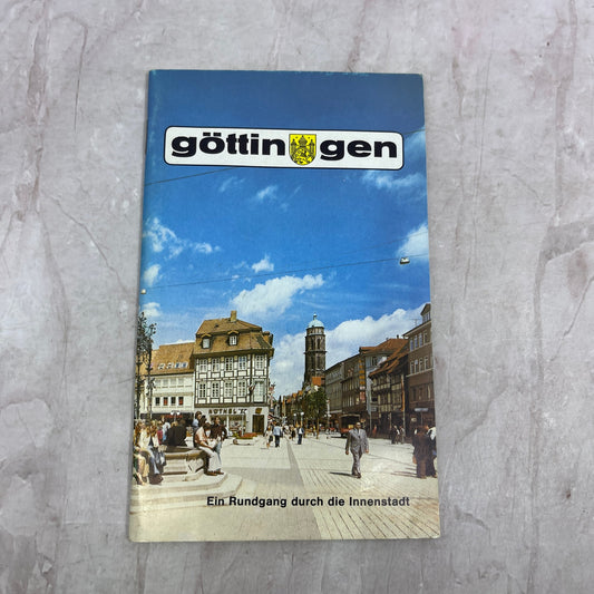 Vintage Göttingen Ein Rundgang Durch Die Innenstadt Travel Guide Booklet ML1-7