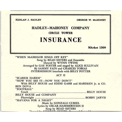 Hadley-Mahoney Company Harlan Hadley George Mahoney Evansville 1941 Ad SAG4-H2