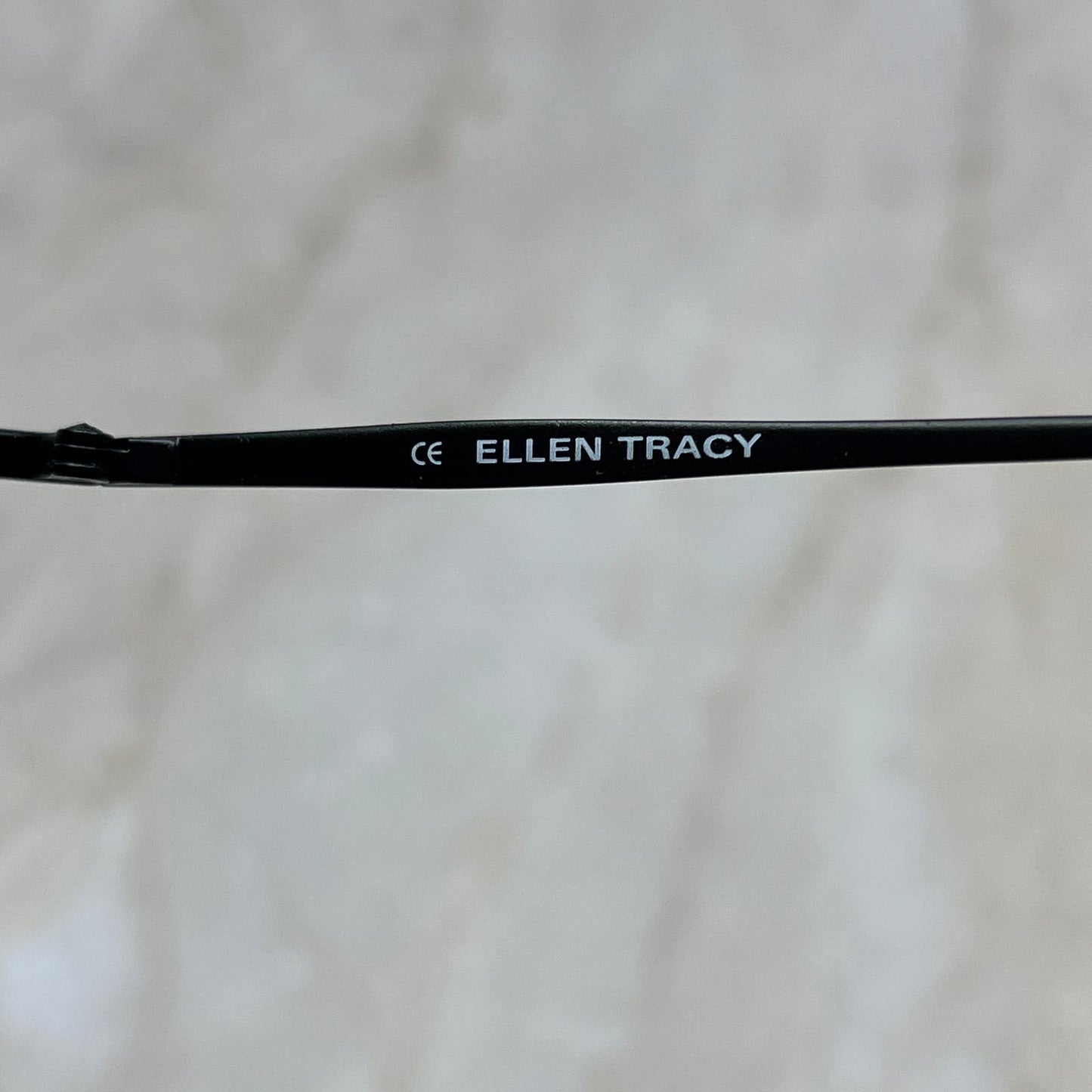 Vintage Ellen Tracy ETS668 Black Sunglasses Eyeglasses Frames TD5G4-5