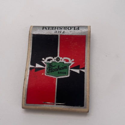 The Florsheim Shoe Store 50 School St Boston MA Vintage Matchbook Cover TB8-MB-2