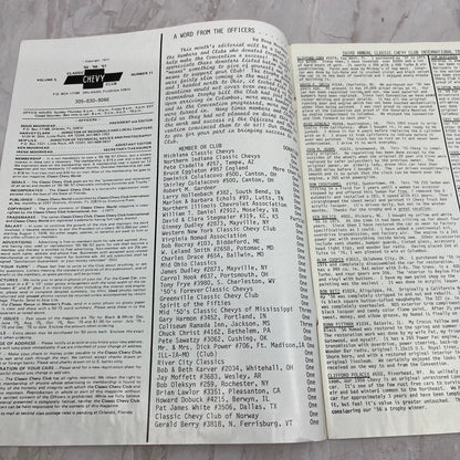 Convention Special - '55, '56, '57 Classic Chevy World Magazine - Oct 1977 M29