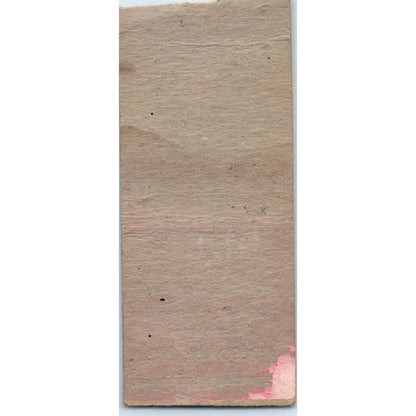 Smitty's Bar Ingram Wisconsin Vintage Matchbook Cover SD4-Y14