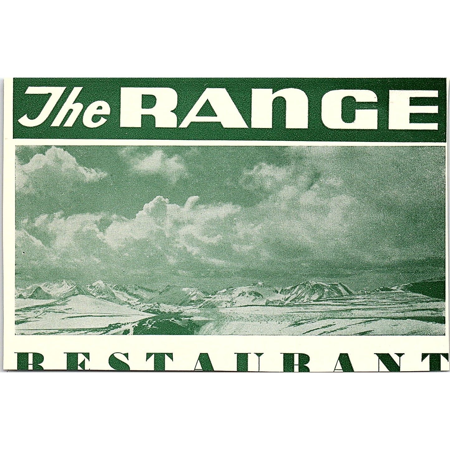 Aspen Lodge Dining Room Josef Droeser 1957 Estes Park CO Ad AG4-H1