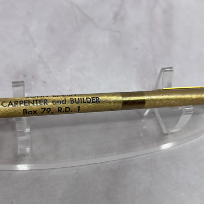 John L. Esh Carpenter & Builder Box 79 R.D. 1 Vintage Advertising Pen TC5-PP2