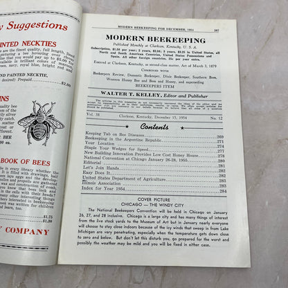 1954 Dec Modern Beekeeping Magazine Clarkson KY Walter T. Kelley TD5