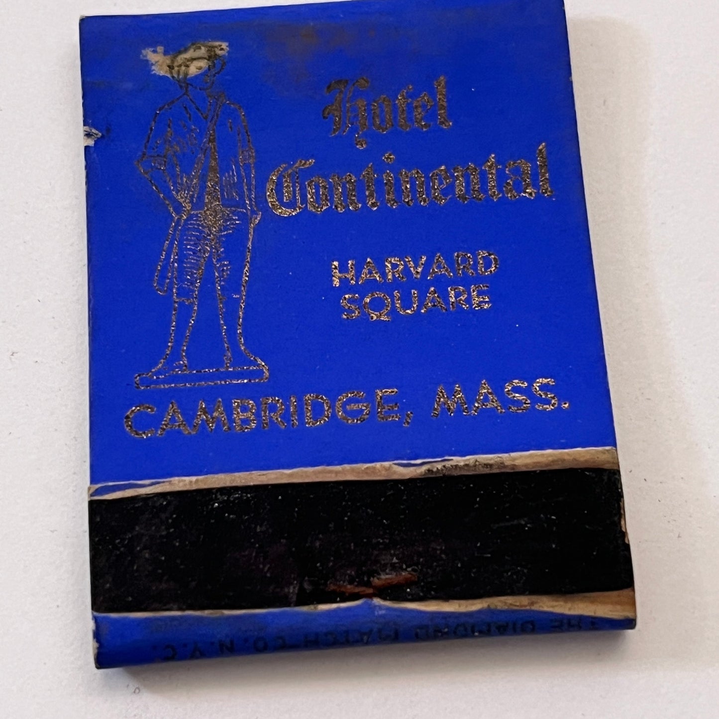 Hotel Continental Cambridge Piccadilly Tap Vintage Matchbook Cover TB8-MB3-2