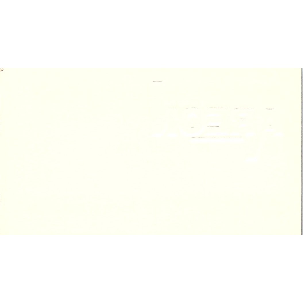 R.G. Dick Bowen Areon Marketing Inc Houston Vintage Business Card SD9-B8