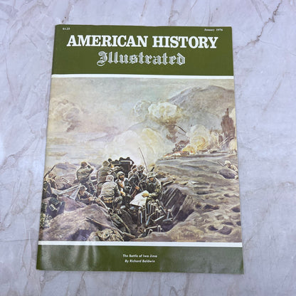 1976 Jan - American History Illustrated Magazine - Battle of Iwo Jima M21