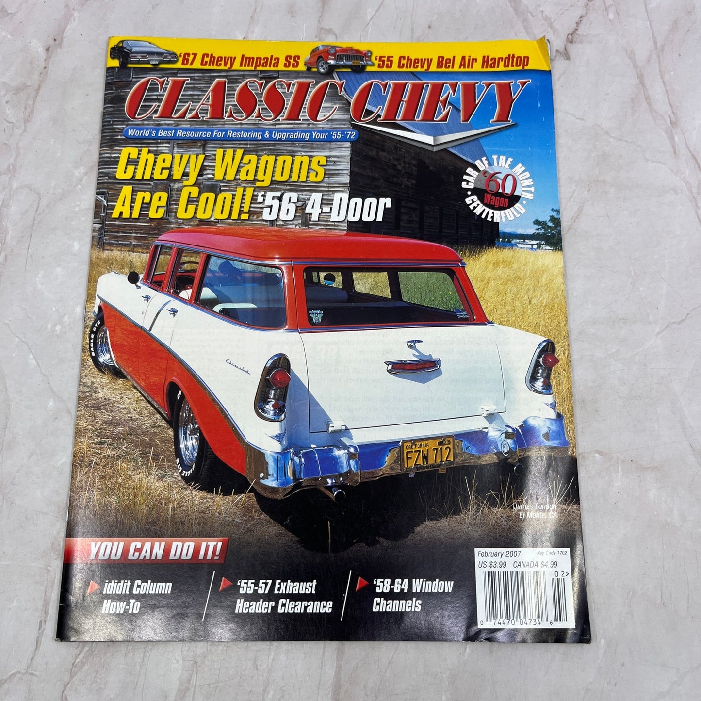 55-57 Exhaust Header Clearance, Window Channels - Classic Chevy - Feb 2007 M31