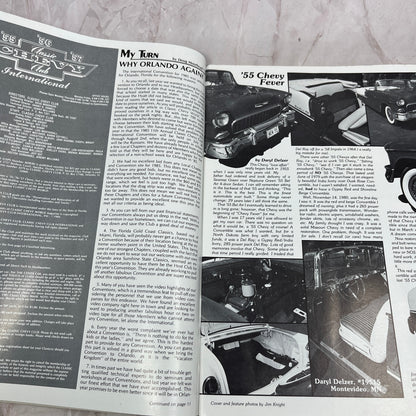 Seat Belt Installation - '55, '56, '57 Classic Chevy World Magazine May 1985 M31