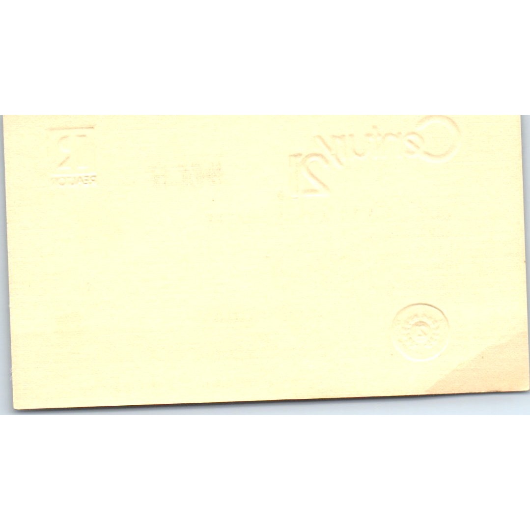 Guy Gagnon & Associates Century 21 Bill Ingram Lakewood Business Card SD8-B1