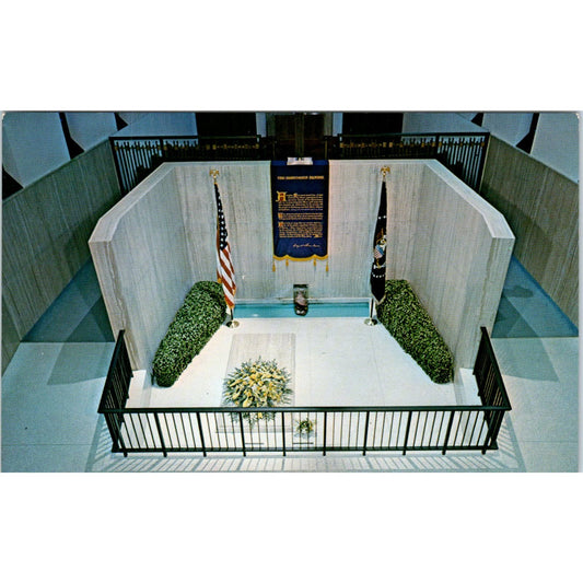 Eisenhower Center - Place of Meditation Abilene Kansas Vintage Postcard PC13