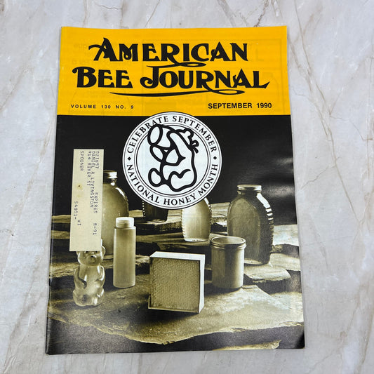 1990 Sept American Bee Journal Magazine Bees Beekeeping Honey M8