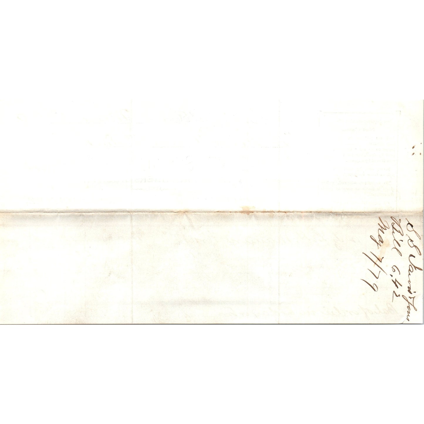 1879 S.S. Jarvis & Son Hardware Bridgeport CT Receipt Letterhead D24