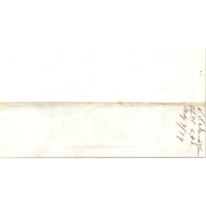 1879 S.S. Jarvis & Son Hardware Bridgeport CT Receipt Letterhead D24