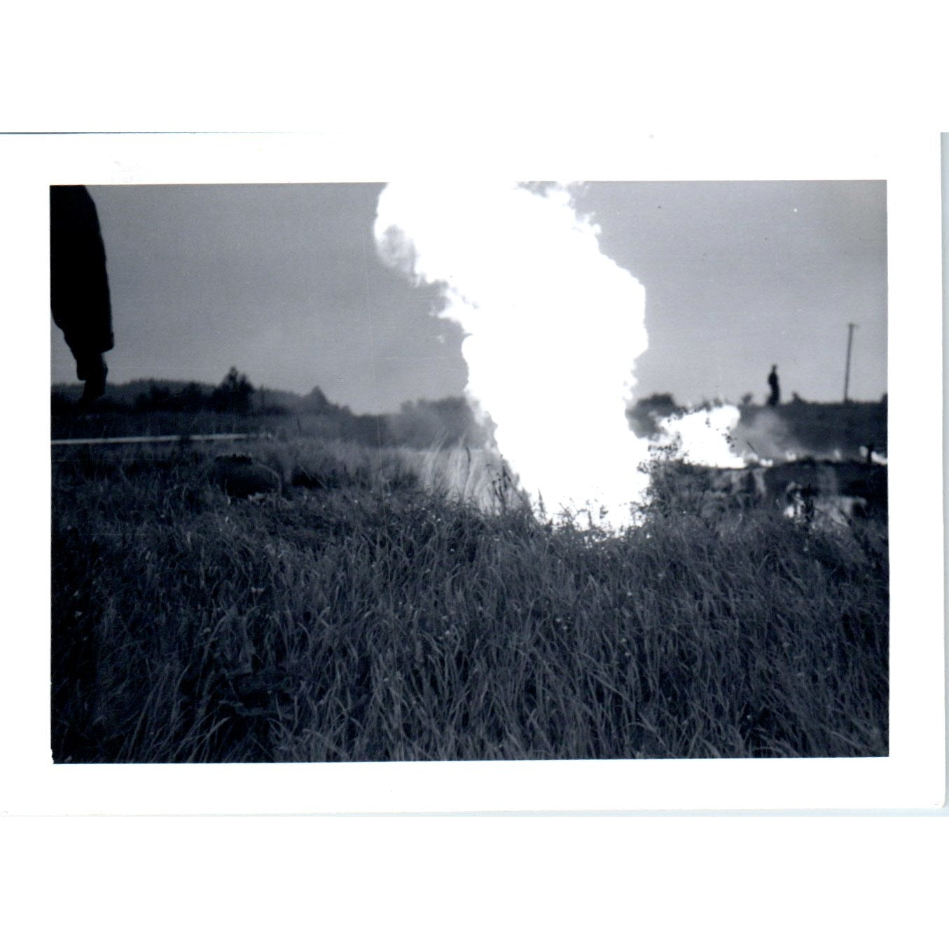 US Army Powder Charge Explosion Postwar Germany c1954 Army Photo AF1-AP1
