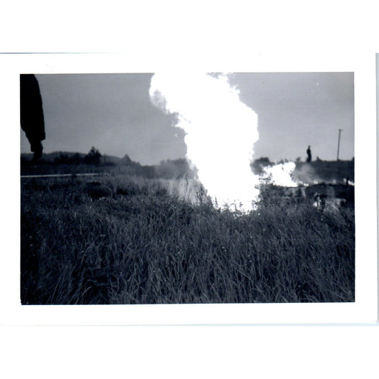 US Army Powder Charge Explosion Postwar Germany c1954 Army Photo AF1-AP1