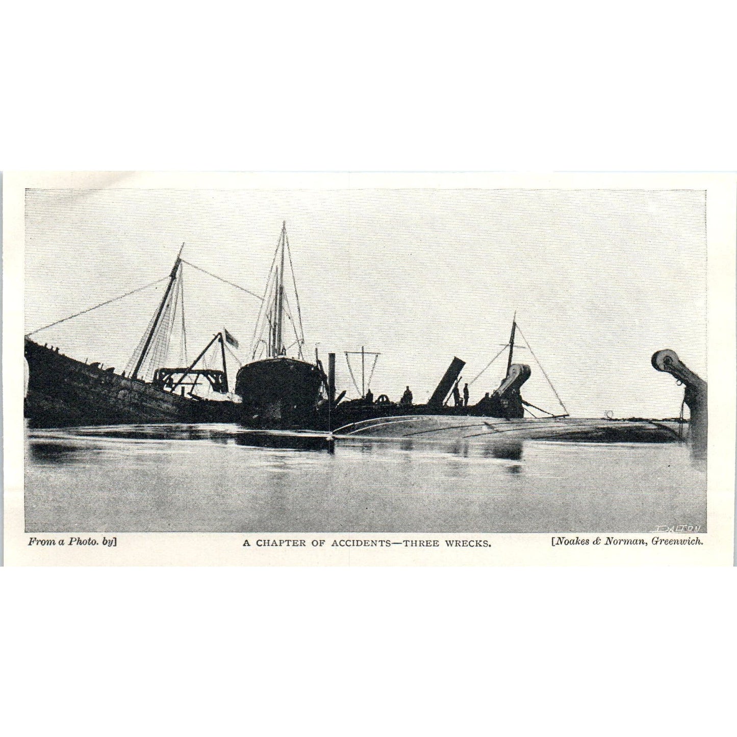 Steamers Blocked by Hyacinth Palatka Bridge St Johns River FL 1897 Photo AE9-TS4