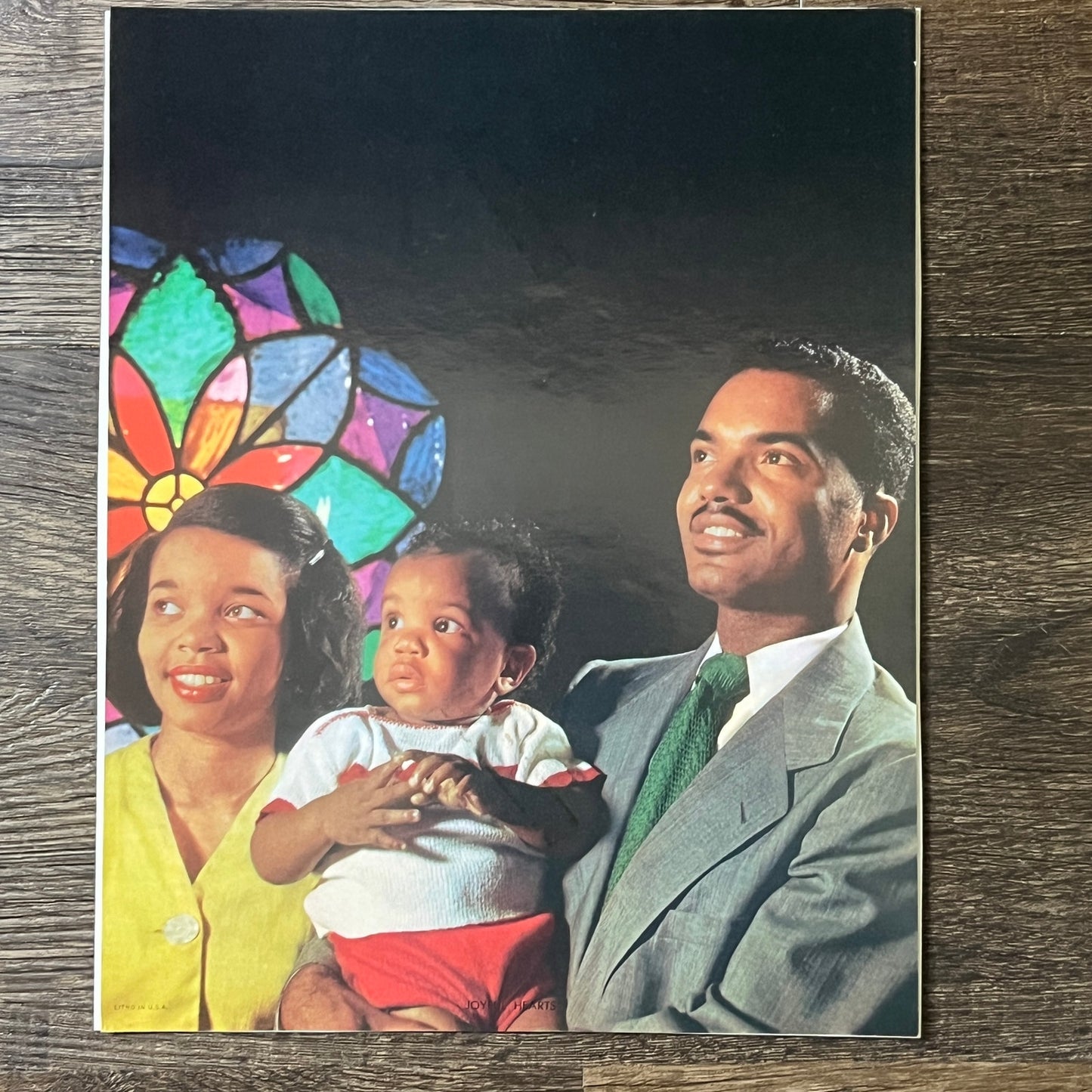 1970s Kitsch African American Family 8x10 Art Print V2-2