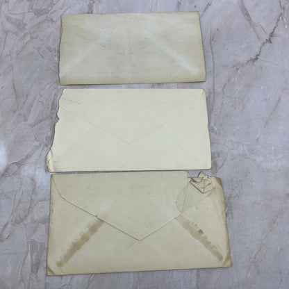 1953 Alan Hurlburt Manchester NY from Canandaigua Set of 3 Envelopes TG9-PC-3