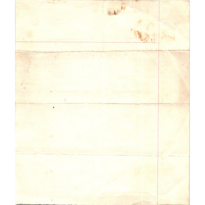 1889 Original Handwritten Letter J.A. Matthews Chester County Parkesburg PA D18