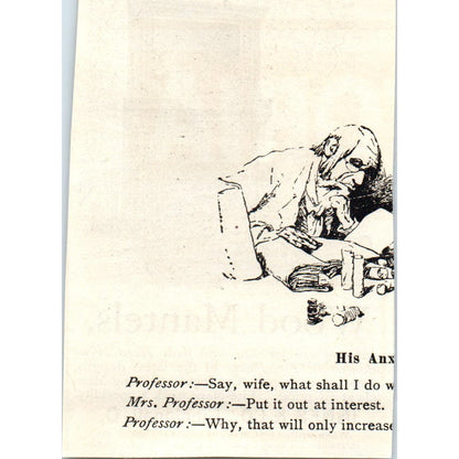 Wood Mantels Innes & Co Cincinnati OH c1890 Victorian Ad AE8-CH8