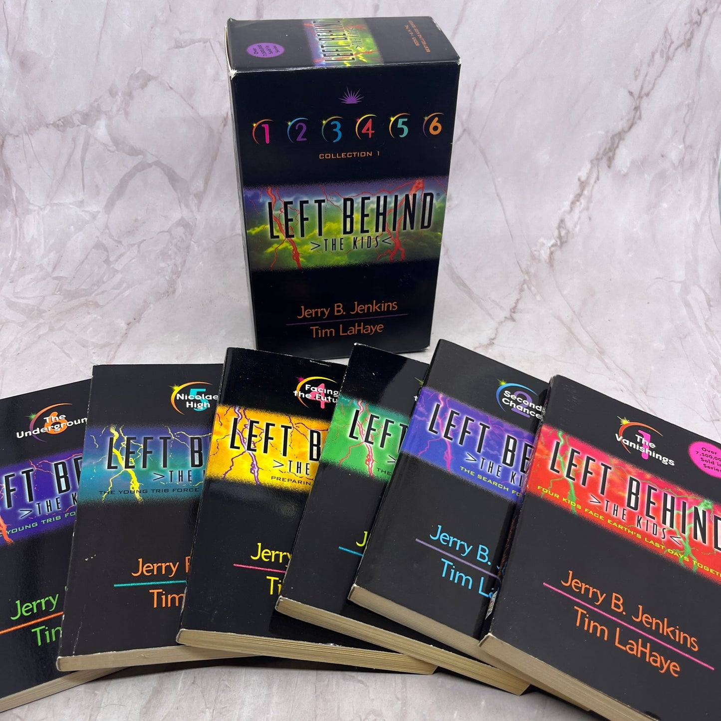 Left Behind The Kids Jenkins Lahaye Collection 1 Box Set Books 1-6 Paperback TK3