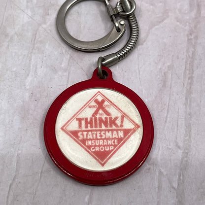 Vintage Statesman Ins Group Kenneth P. Schmidt Walker MN Keychain SF4