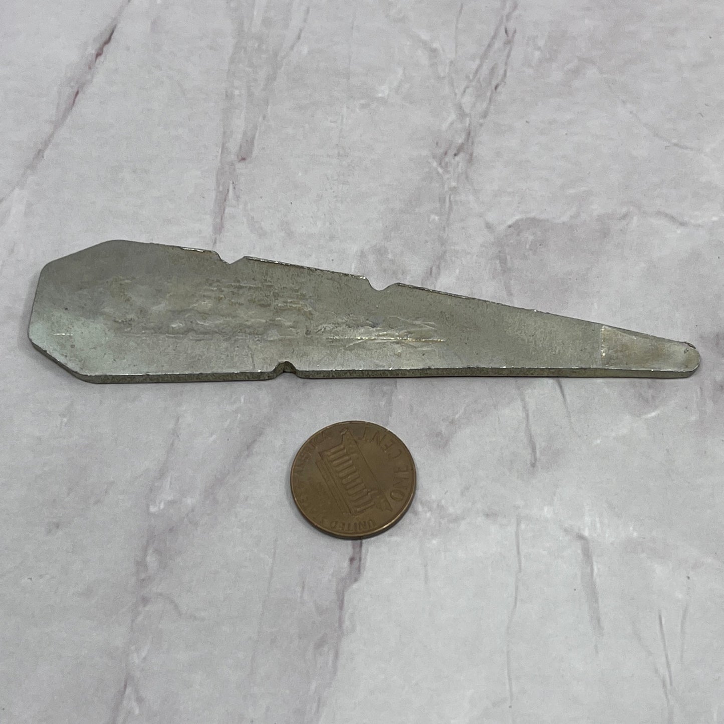 Vintage Mortar Line Pin Northwestern States Masons Cement Advertising Tool SC1