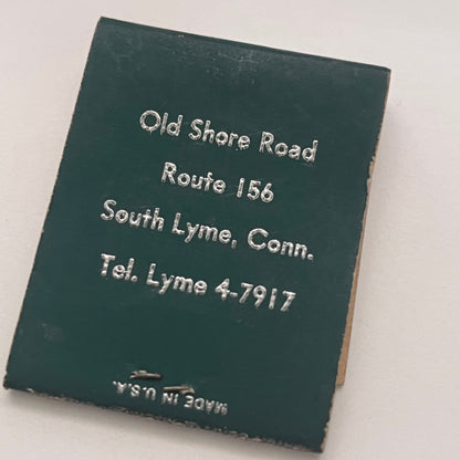 Colton's Restaurant Old Shore Road South Lyme CT Vtg Matchbook Cover TB8-MB2-5