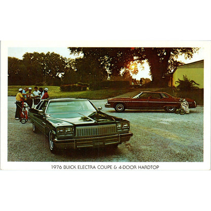 1976 Buick Electra Coupe Hardtop Arnold Buick-Opel Pitman NJ Postcard PC11